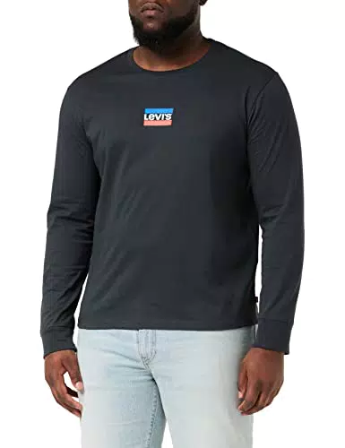 Levi's Herren Long-Sleeve Standard Graphic Tee T-Shirt