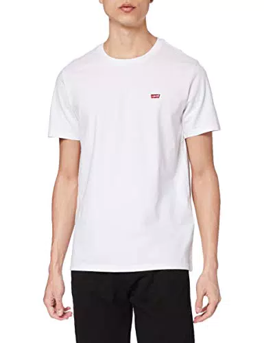 Levi's Herren Ss Original Housemark Tee T-Shirt, White