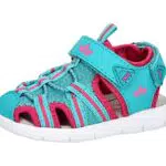 Lico Jungen Unisex Kinder Nikita VS Lauflernschuhe, türkis/pink