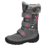 Lico Mädchen Mary V Schneestiefel, Grau Pink