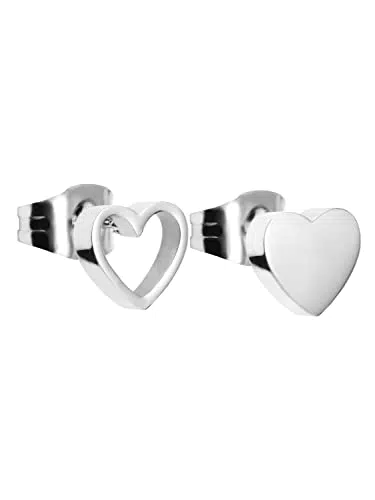 LIEBESKIND Damen-Ohrstecker Edelstahl LJ-0346-E-07