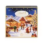 Lindt Schokolade Weihnachtsmarkt Mini-Tisch-Adventskalender 2023