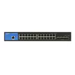 Linksys LGS328C--Port Gigabit Managed Netzwerk-Switch mit 4 10G-Uplink-SFP+-Steckplätzen  Smart Ethernet-Hub / Splitter mit Metallgehäuse