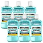 LISTERINE Cool Mint milder Geschmack ,  antibakterielle Mundspülung ohne Alkohol mit ätherischen Ölen
