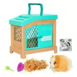 Little Live Pets Mama Surprise, Interaktives Mama-Meerschweinchen mit Stall und 3 Überraschungsbabys. Über 20 Geräusche und Reaktionen