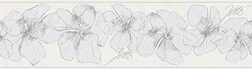 Livingwalls Bordüre Jette Joop Borte mit Blumen floral 5