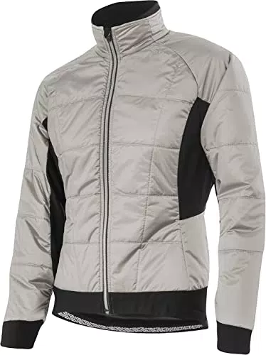 Löffler Hotbond Primaloft 60 Fahrrad Iso-Jacke Damen grau