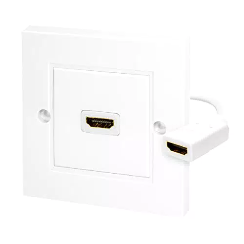 LogiLink AH0014 - 1-fach HDMI-Wansdose für Auflösungen bis 4K/30 Hz