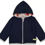 loud + proud Unisex Kinder Wollwalk, GOTS Zertifiziert Jacke