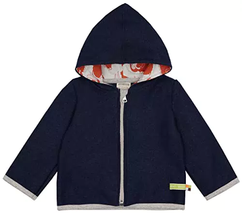 loud + proud Unisex Kinder Wollwalk, GOTS Zertifiziert Jacke