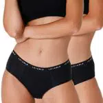 Lovable Slip Periodenunterwäsche Panty mit Stark Fluss Period Panties Bi-pack Damen x2