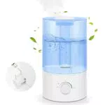 Luftbefeuchter für Schlafzimmer, Gocheer 3.5L kühlen Nebel Luftbefeuchter für Baby Zimmer Haus Ultraschall Luftbefeuchter ätherisches Öl Diffusor mit flüsterleisen Betrieb