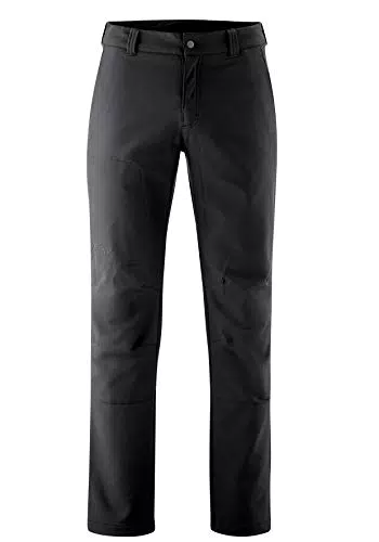 Maier sports Herren Herrmann Wanderhose, Schwarz, Gr. 30