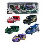 Majorette - Limited Edition 8 Gift Set - 5 Modellautos mit Camouflage-Design als Geschenkset