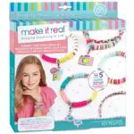 Make It Real 2901317 Heishi Bead Jewellery Set, DIY Bracelets