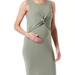 MAMALICIOUS Women's MLMACY June S/L Jersey ABK Dress 2F A. Kleid