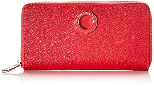 Mandarina Duck Damen Deluxe Geldb rse, Flame Scarlet