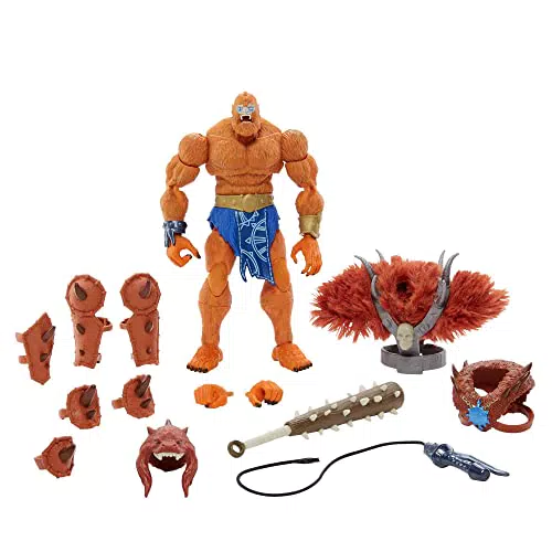 Masters of the Universe HGW41 - Masterverse Beast-Man-Actionfigur in Übergröße