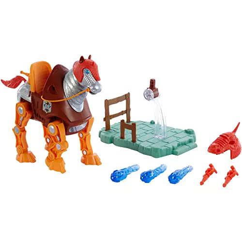 Masters of the Universe Origins Stridor Figure - With Robot Horse