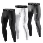 MEETYOO Kompressionshose Herren, Sport Leggings Atmungsaktiv Fitness Strumpfhosen Funktionswäsche Pants Unterhose Lang für Laufen Wandern Radfahren