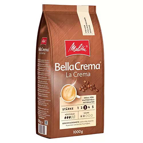 Melitta BellaCrema La Crema Ganze Kaffee-Bohnen 1kg
