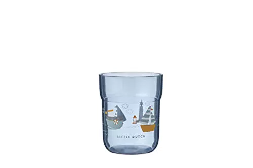Mepal Kinder-Trinkglas Mepal Mio Trinkglas für Kinder Kinderbecher ab 9 Monaten Spülmaschinengeeignet BPA frei 250ml Sailors Bay
