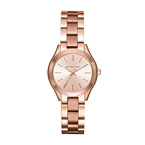 Michael Kors Damenuhr Mini Slim Runway, Dreizeigerwerk
