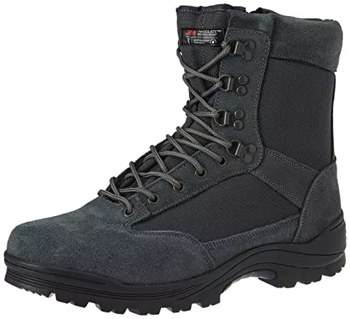 Mil-Tec Unisex Tactical Wanderstiefel, Grey