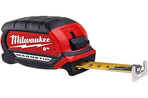 Milwaukee Flexómetro HQ magnético 8m x 27 métrico