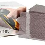 Mirka Abranet Netz-Schleifstreifen 81x133 mm Klett / Korn P180 / 50 Stk / zum Schleifen von Holz