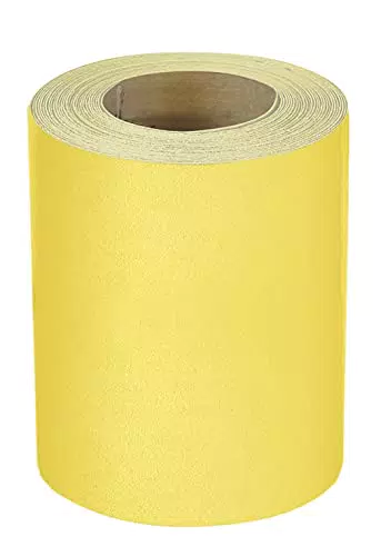 Mirka Yellow Schleifpapier Schleifrolle / 93mm x 5m / 1 Rolle / P180 / Schleifen von Hartholz