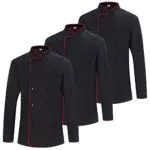MISEMIYA - Pack 3 Einheiten -Herren Kochjacke - Herren Kochjacke - Hospitality Uniform - Ref.842-5XL