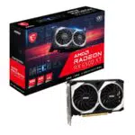MSI Radeon RX 6500 XT MECH 2X 4G OC Gaming Grafikkarte - GPU 2685/2825 MHz