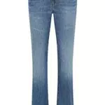 MUSTANG Damen Jeans Crosby Relaxed Straight Fit - Blau - Blue Denim W26-W34