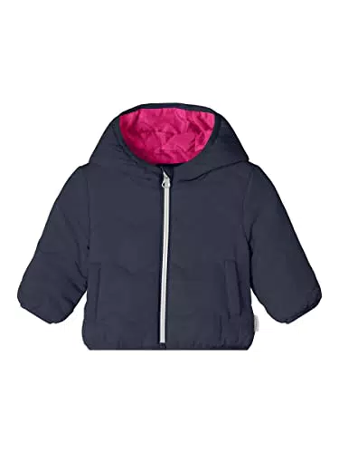 NAME IT Baby - Mädchen Nbfmaggy Jacket Pb Jacke, Dark Sapphire