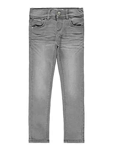 NAME IT Mädchen Skinny Fit Stretch Jeans in Denim grau