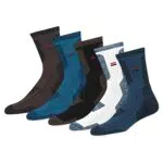 NAVYSPORT 5 Paar Herrensocken Sportsocken aus Baumwolle Unisex Socken
