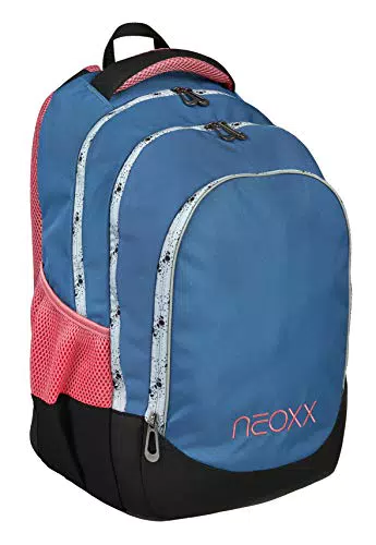 neoxx Fly Schulrucksack Splash I Schulranzen für die weiterführende Schule I Rucksack