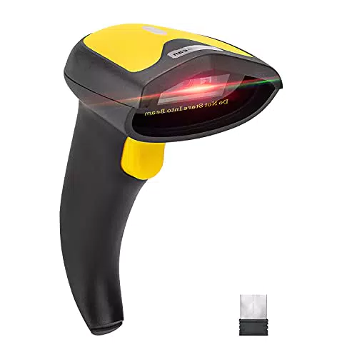 NetumScan Bluetooth Barcode Scanner, kabelloser 1D Laser USB Barcode Leser