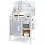 New Classic Toys 11061 Kitchenette-Bon Appetit-Deluxe-White/Silver