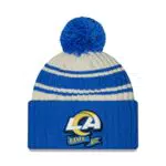 New Era NFL LOS Angeles RAMS Official 2022 Sideline Knit Wintermütze