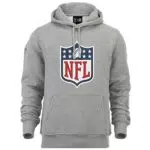 New Era NFL Team Logo Heather Grey Hoody - XS