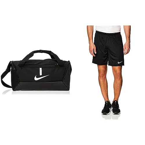 Nike Unisex-Adult Academy Team Sporttasche, Black/Black/White