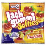 nimm2 Lachgummi Softies FruchtMix 1 x 225g Gefülltes Fruchtgummi mit Fruchtsaft und Vitaminen