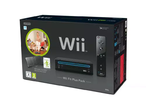 Nintendo Wii "Wii Fit Plus Pack" - Konsole inkl. Wii Fit Plus + Balance Board