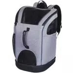 Nobby Rucksack Tasche 2 in 1 KATI, grau, 30 x 30 x 46 cm