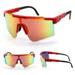 Nocihcass Radfahren Brille Sport Sonnenbrille, Style UV400 Schutz Fahrradfahren Fischen Laufen Baseball für Männer Frauen