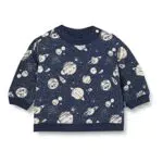 Noppies Baby Baby-Jungen Boys Sweater Long Sleeve Jaffa Allover Print Pullover