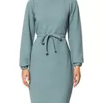 Noppies Maternity Damen Dress ls Granby Kleid, Trooper-P803