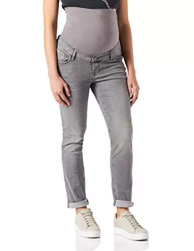 Noppies Maternity Damen Over The Belly Skinny Avi Everyday Grey Jeans